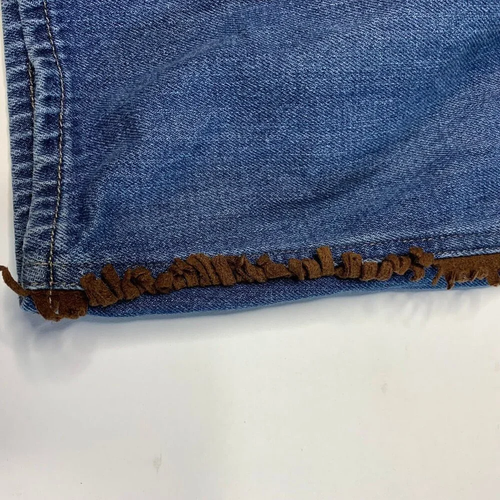 Oshkosh B'gosh Vestbak Size 24M Pants Overalls Cowboy Western Style Denim Jeans - Picture 10 of 12